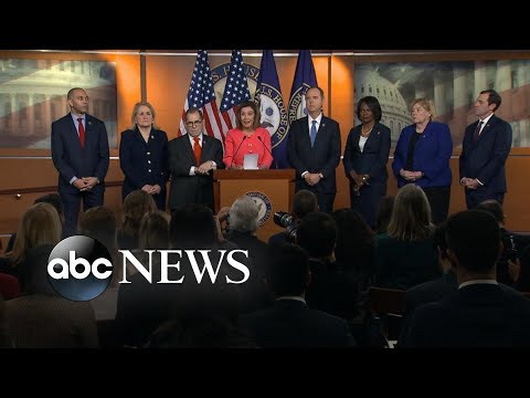 Pelosi announces impeachment managers Pelosi announces impeachment managers