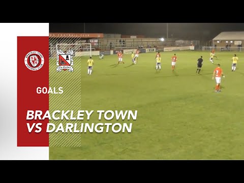 Goals: Brackley Town v Darlington