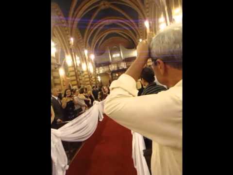 casamento rodrigo e vivian  entrada noiva