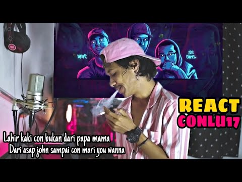 B-Heart, Joe Sharel, Kmy Kmo - Conlu17 (REACT INDONESIA) | KOSA KATA TINGGI🔥❗