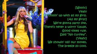 Hannah Montana Forever - ARE YOU READY lyrics