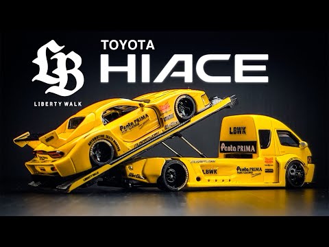 Toyota HiAce Liberty Walk LB Hauler Majorette Custom