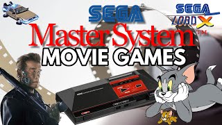 Sega Master System Movie Games - 27 Titles!