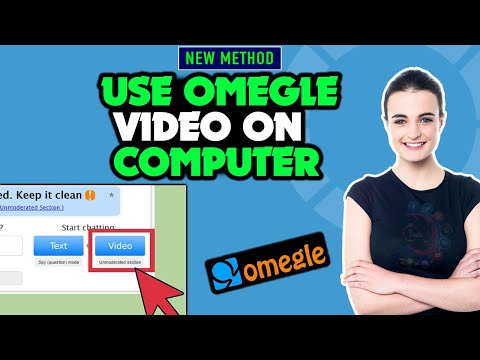 How to use omegle video on computer 2024 | Use Omegle on laptop/PC