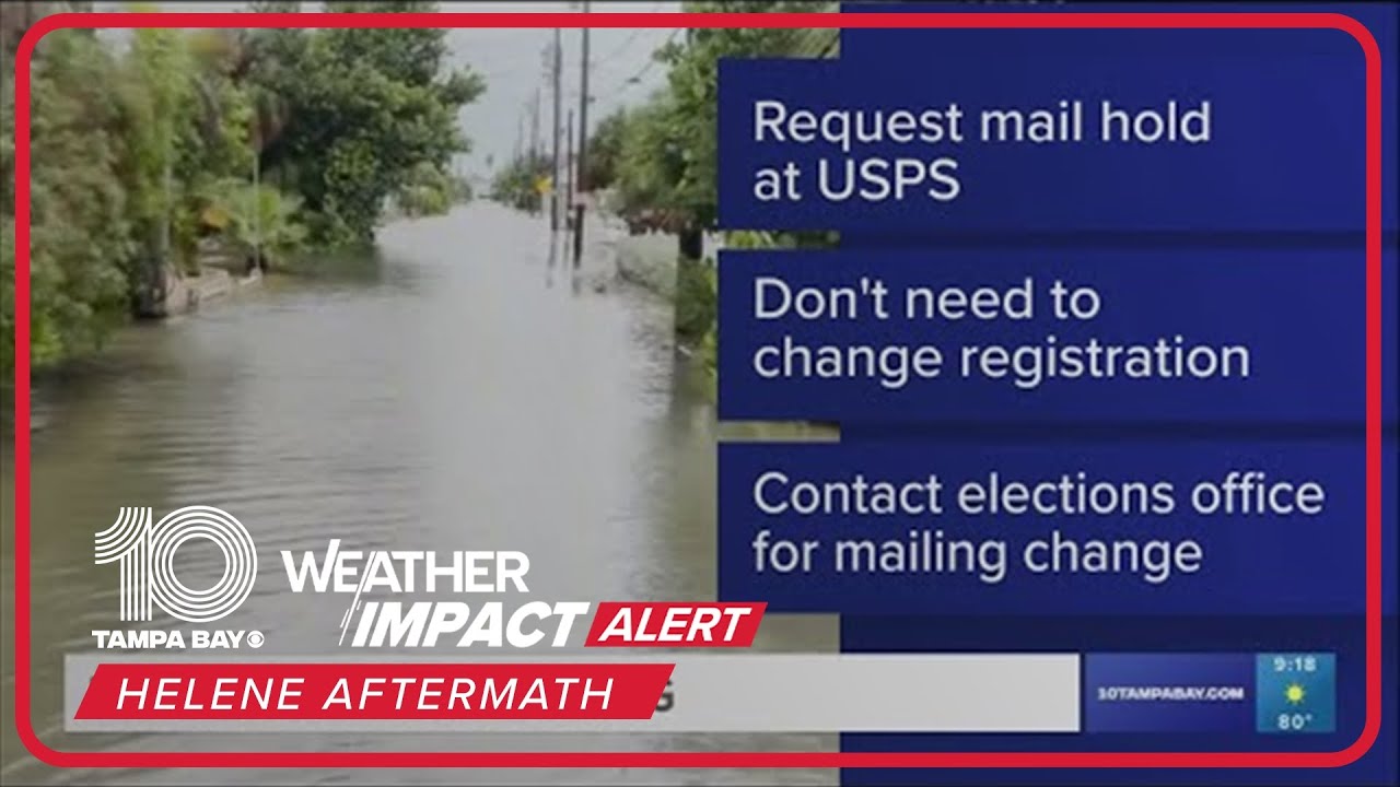 How Helene is affecting voting in Florida