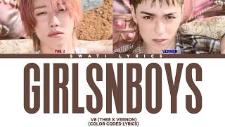 Download lagu The8 X Vernon (SEVENTEEN) - 'girlsnboys'  [Color Coded Lyrics] mp3