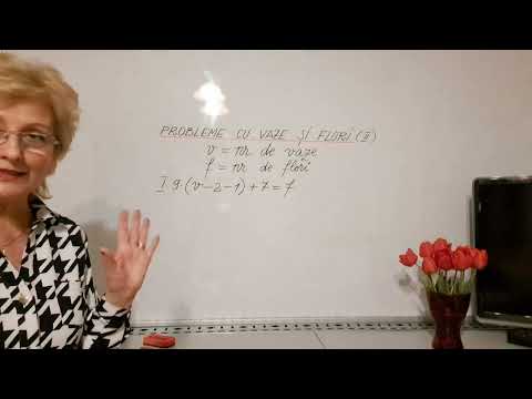 mm5m.29 Problema cu flori (lalele) in vaze (II)