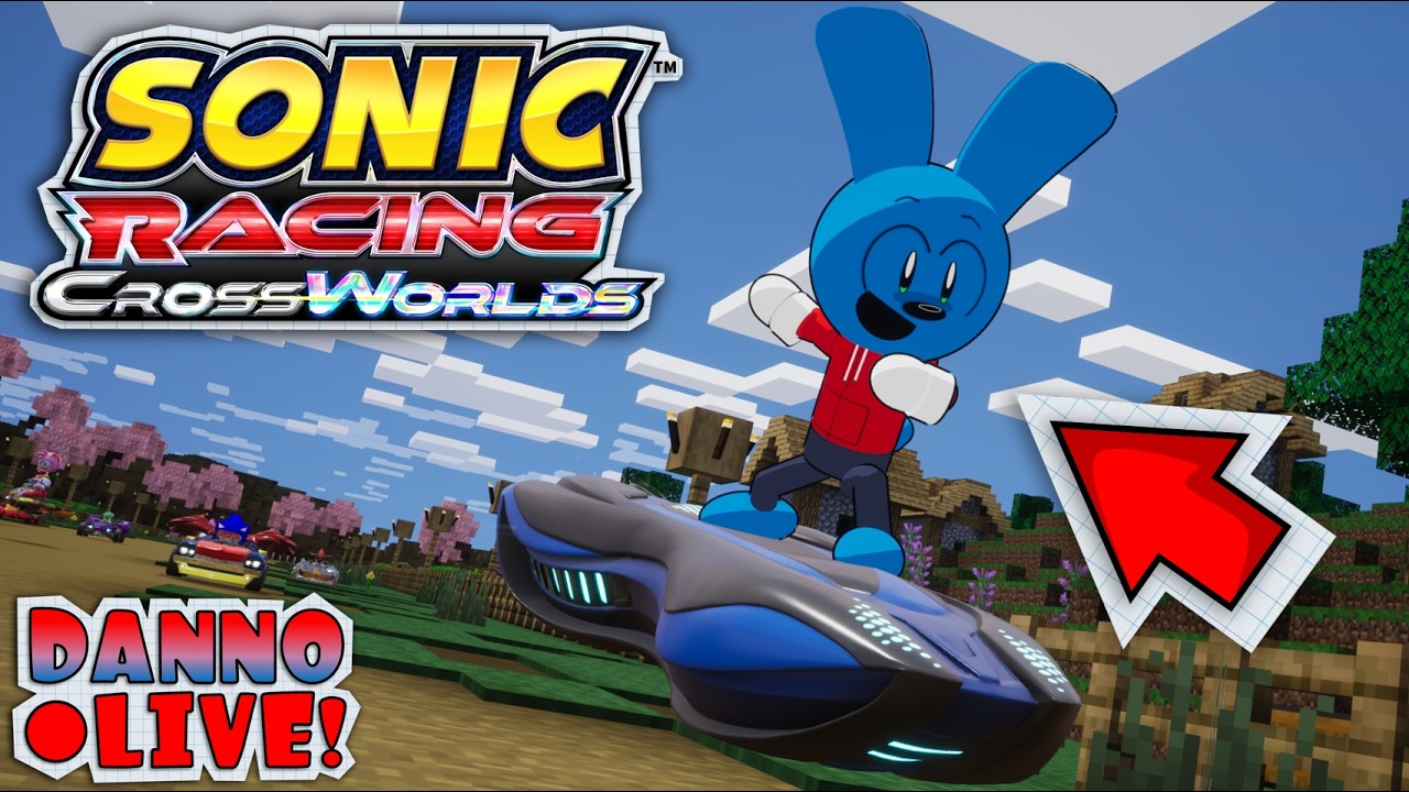 Playing As RIGGY In SONIC RACING: CROSSWORLDS!