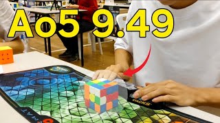 3x3 official (Avarage) 9.49 | Kedah Cube Open 2024!!
