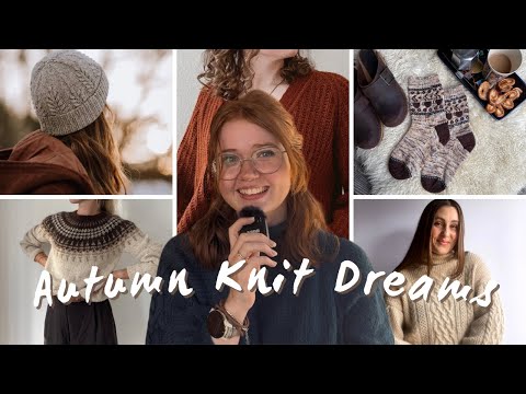 Autumn Knit Dreams - a pattern round up of 21 autumn inspired knits!
