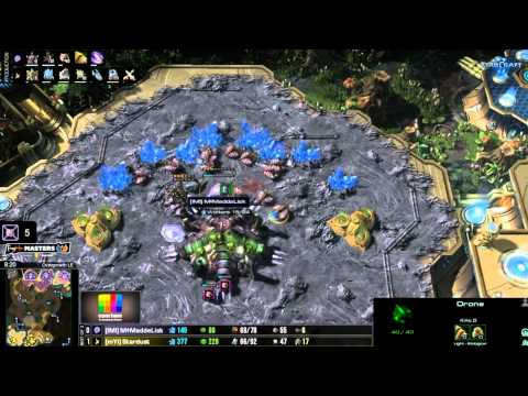 Fragbite Masters Season 3 SC2 - Losers Round 1 - Stardust vs MaddeLisk