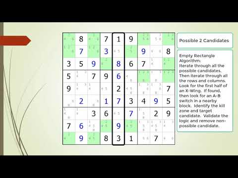 dxSudoku #29 Empty Rectangle Puzzle Solving Technique