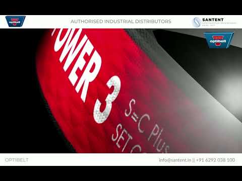 Optibelt Red Power III - Industrial Belts | SantEnt | Authorized Optibelt Distributors