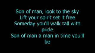 Phil Collins - Son Of Man with Lyrics