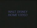 Walt Disney Home Video Logo 1998 Version 2