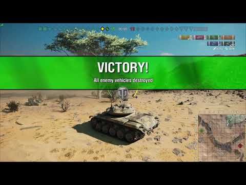 WoT Console: T49 last two games for 3rd MoE.