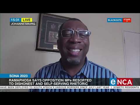 SONA 2023 Ramaphosa delivers response to SONA debate.