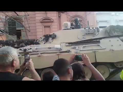 Regimiento Tanque 8 en el Aniversario de Magdalena Buenos Aires 2025