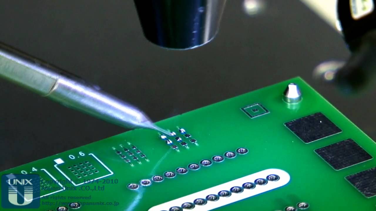 JAPAN UNIX Laser soldering レーザーはんだ付　マグネットワイヤー　ロボット・自動機