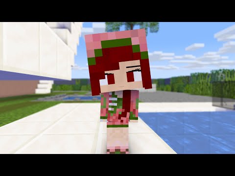 MONSTER SCHOOL : CHICKEN WING MEME PIGMAN GIRL - MINECRAFT ANIMATION