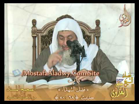  شرح الأحاديث القدسية –  باب ( فضل الشهداء ) ح 68 إلى 70 لفضيلة الشيخ مصطفى العدوي 