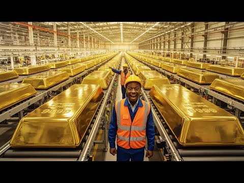 Inside the Gold Smelting Refinery – Turning Electronic Waste into 24K Bullion (Recovery Process) 🍎