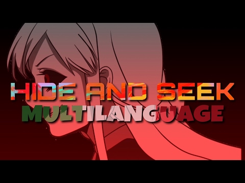 HIDE AND SEEK MULTILANGUAGE -Japanese, French, English, Italian, Spanish, German, Russian, polish-
