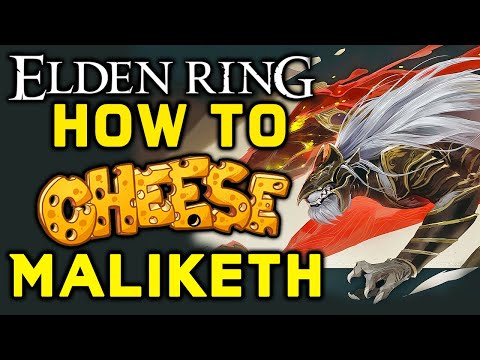 ELDEN RING BOSS GUIDES: How To Cheese Maliketh The Black Blade/Beast Clergyman!