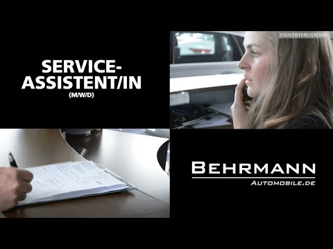 Serviceassistent/in (m/w/d) für Behrmann Automobile in Norderstedt gesucht