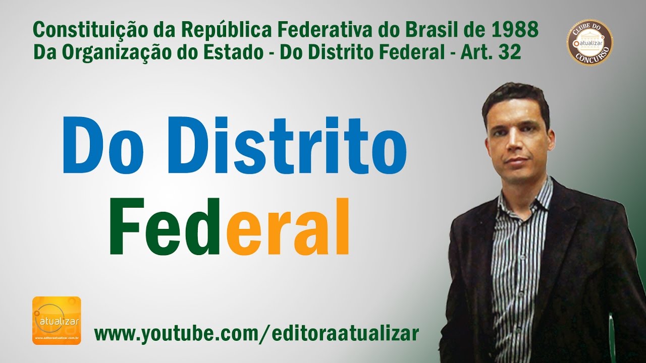 CF/88 - Art. 33 (Dos Territórios)