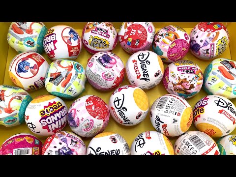 Miniverse & Mini Brands Create Disney, Hello Kitty & Friends, Sneakers ASMR NO TALKING