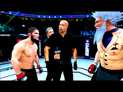 Khabib Nurmagomedov vs. Crazy Doctor - EA sports UFC 4