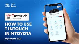 Toyota T Intouch: How to Use T Intouch in mTOYOTA