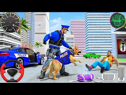 Police Car Chase Simulator 3D Game - Real Cop Cars Driving Simulator 2025 - Android GamePlay