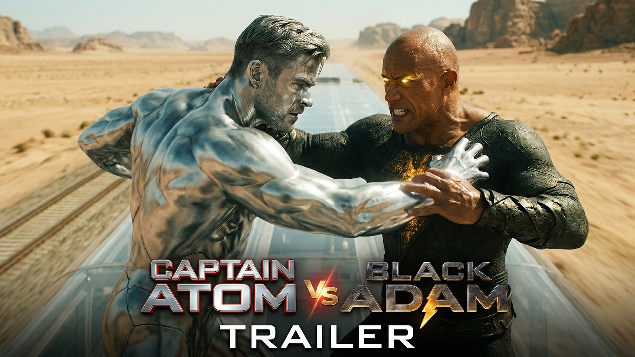 Captain Atom Vs Black Adam - (2026) Chris Hemsworth, Dwayne Johnson | Concept Trailer