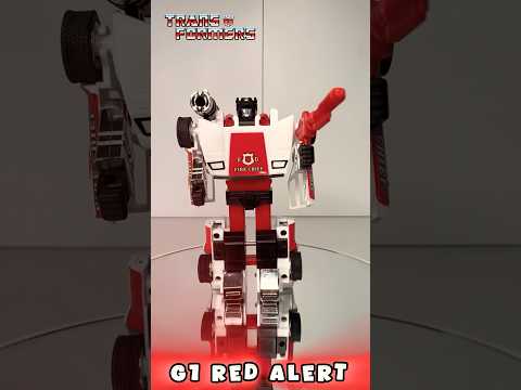 Transformers G1 Commemorative Series 4 Red Alert reissue Appreciation #transformersg1