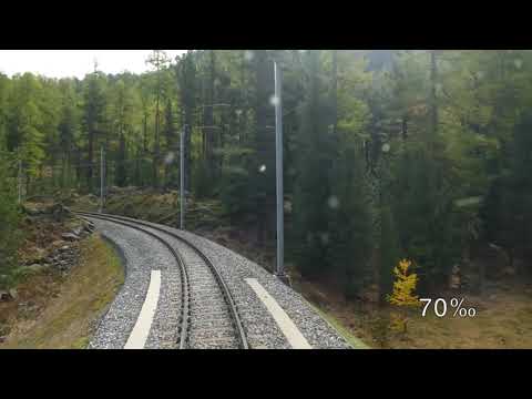 Cab ride St. Moritz - Tirano (Bernina pass), Switzerland to Italy