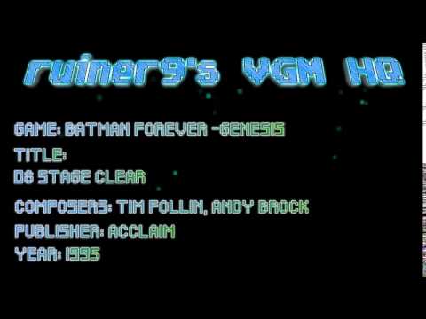 Batman Forever -Genesis OST 08 Stage Clear
