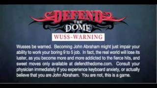 Become John Abraham - Falcons All-Pro Defensive End and Defend the Dome
