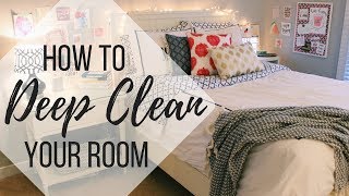 HOW TO CLEAN YOUR ROOM FAST IN 10 STEPS | 2018
