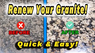 Transform Your Granite Countertop with Pro's Mirror Finish T