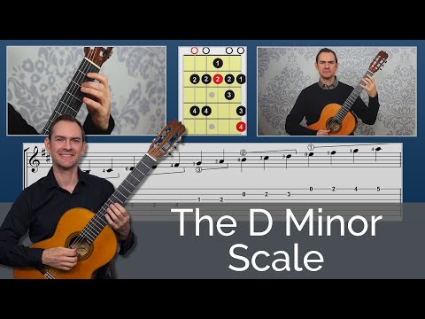 The D Minor Scale on Guitar