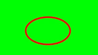 animated green screen circle effect