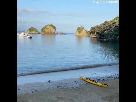 Woody Bay beach - Rakino island #seakayak #islandhopping #beach #newzealand