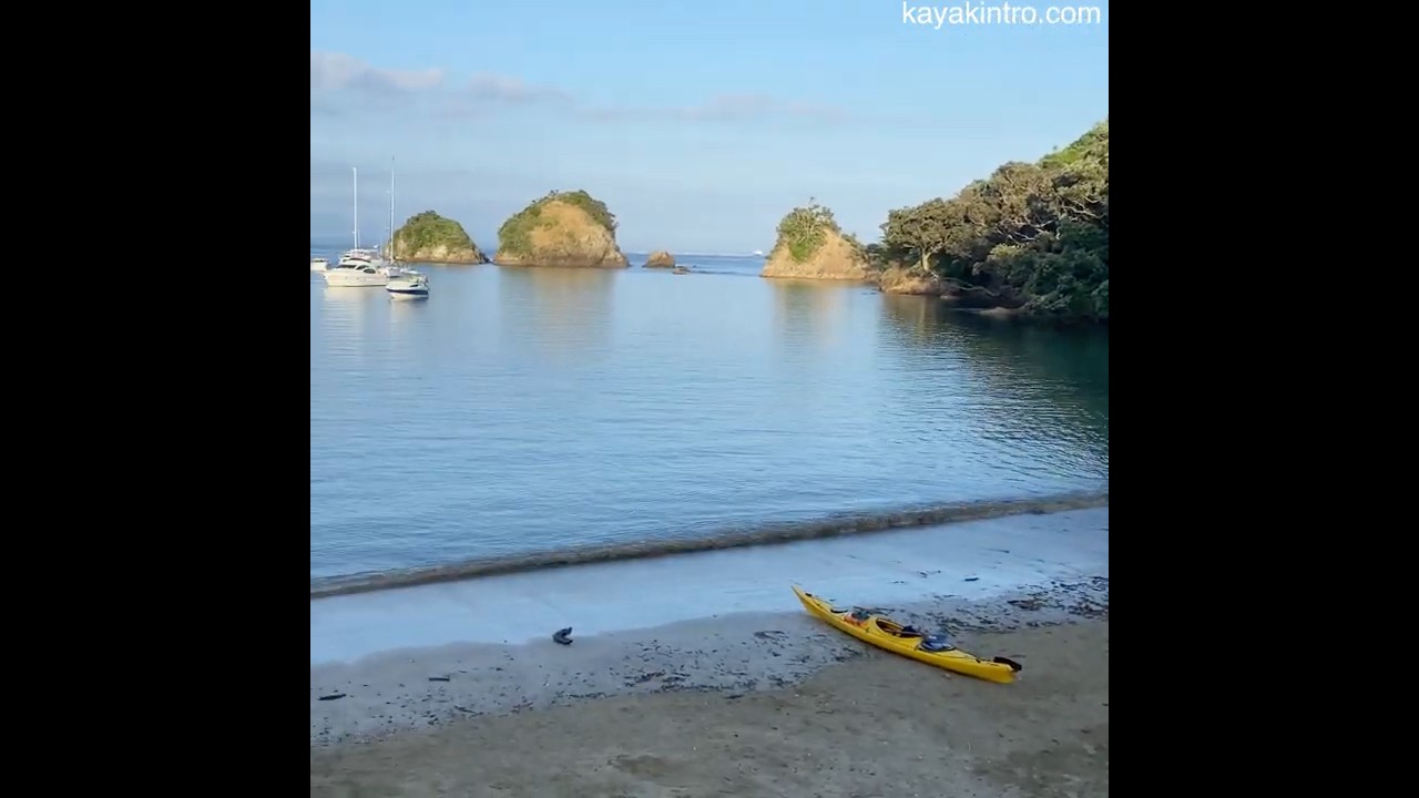Woody Bay beach - Rakino island #seakayak #islandhopping #beach #newzealand