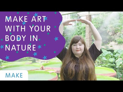Make Art With Your Body in Nature I Tate Kids