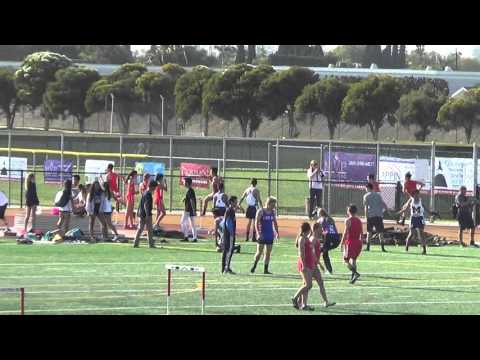 JVB 300m H vs Marina -4-14-16 - Los Alamitos Boys