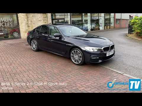 BMW 5 Series 2.0 520d M Sport Auto xDrive - Optimum Vehicles Ltd