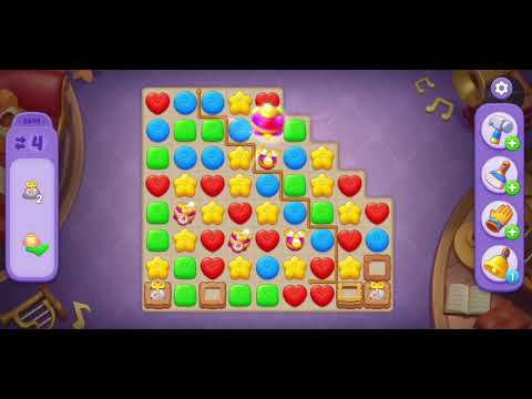 Hard Level 2644| Completed 🥳🥳🥳| Matchington Mansion #gaming #mobilegame