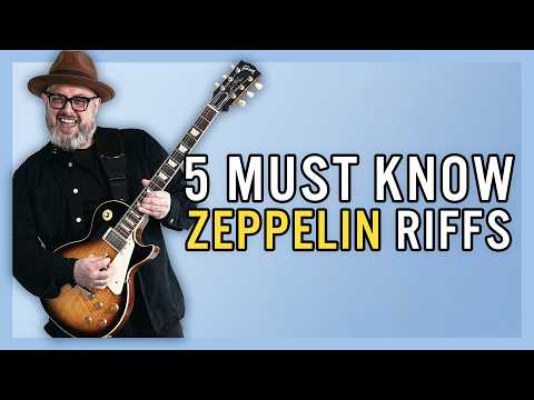 (5) Five More Led Zeppelin Riffs in the Same Key (A)